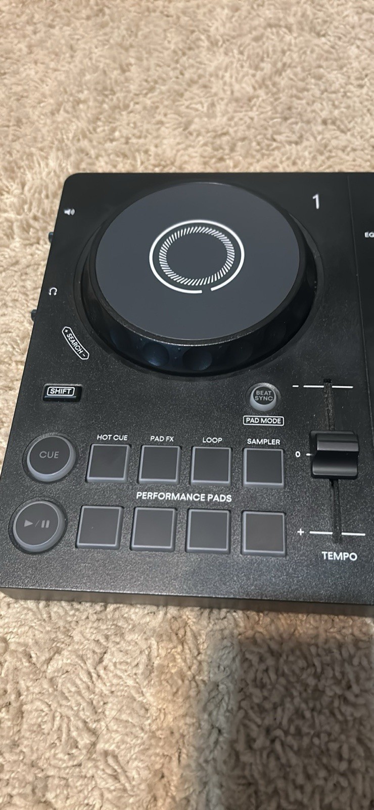 AlphaTheta DDJ-FLX2 Double Deck DJ Controller, Performance Pads, Pad FX