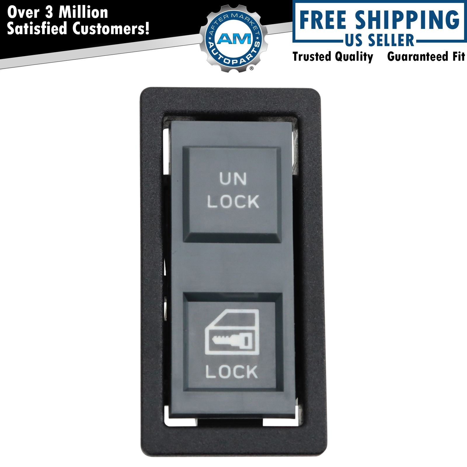 Power Door Lock Switch Fits 1990-1994 Chevrolet 1990-1994 GMC