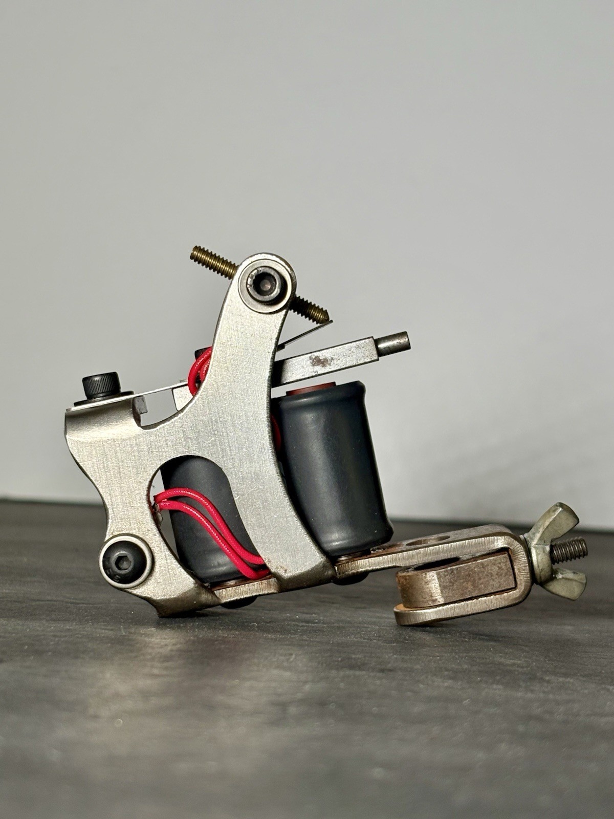 Paco Rollins 2013 Semi Magnetic Cutback Liner coil tattoo machine 🇺🇸 Original