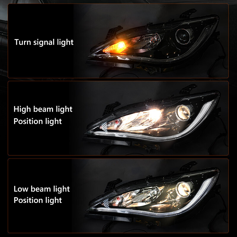 For Chrysler Pacifica 2017-2020 Halogen Headlight w/ Quad Lamp Left Driver LH