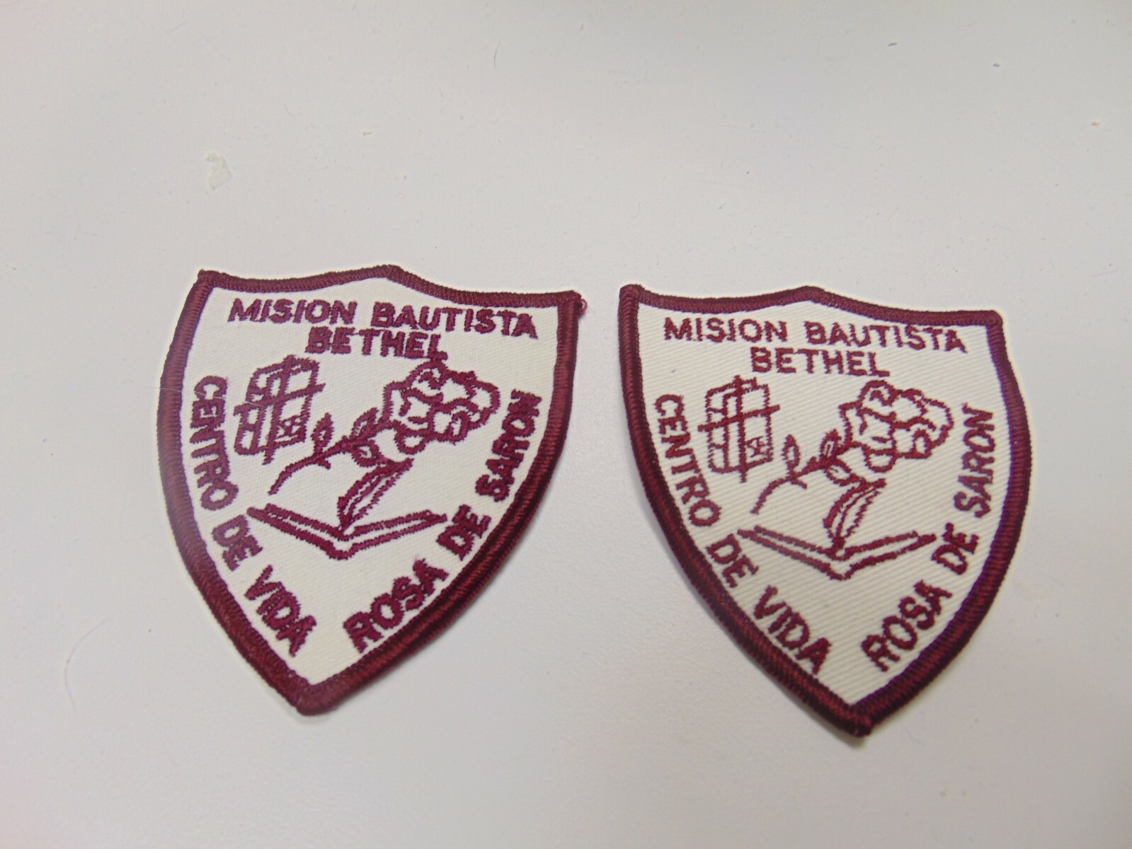 PATCH SEW ON MISION BAUTISTA BETHEL CENTRO DE VIDA TOSA DE SARON OLDER