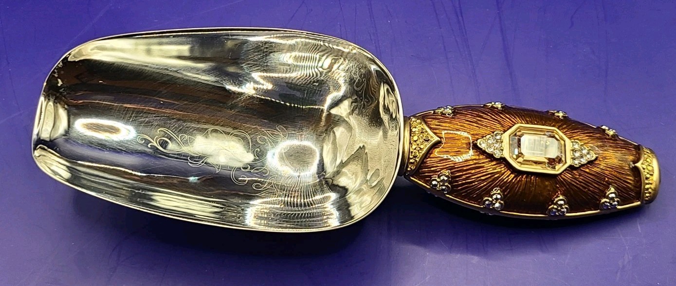 JAY STRONGWATER ELEGANT ICE SCOOP BAR SDH2431274 SWAROVSKI CRYSTALS NO BOX