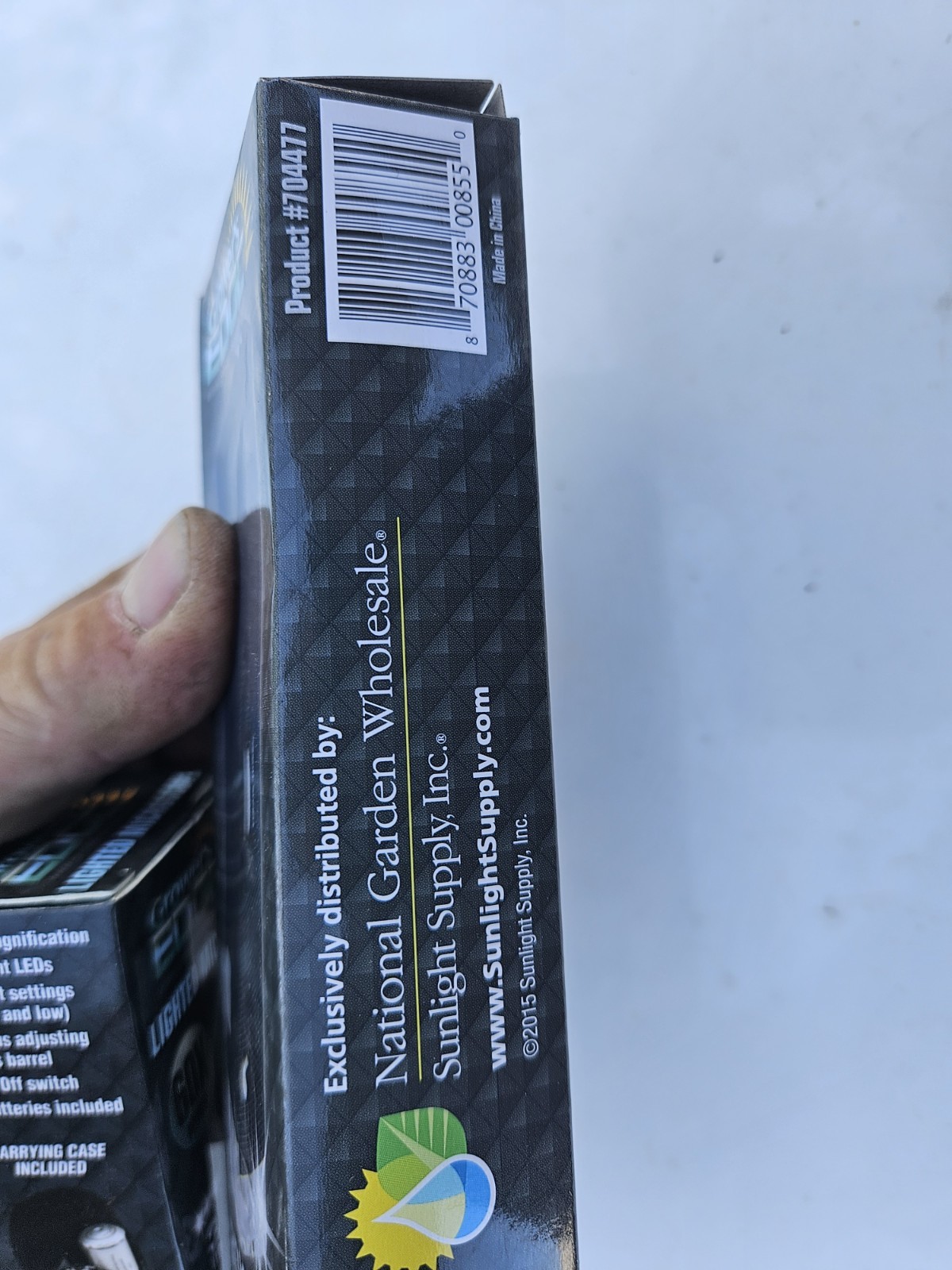 30X LIGHTED MICROSCOPE HANDHELD HYDROPONIC POCKET LIGHT