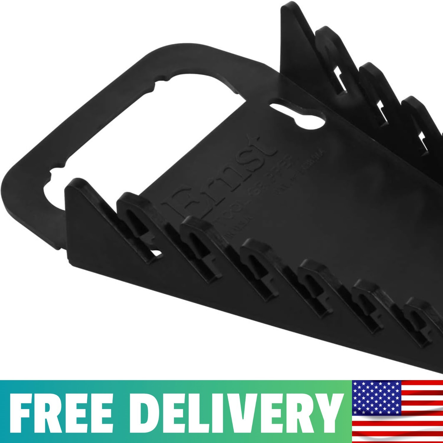 5045 Gripper Wrench Organizer, 6 Tool, Black