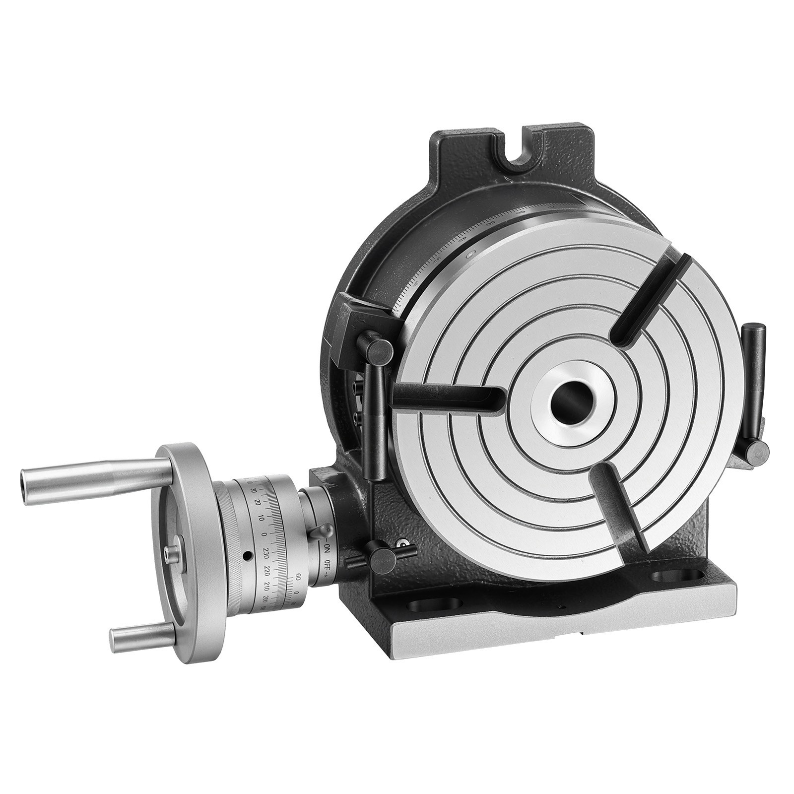 Uimoso 8-Inch Horizontal and Vertical Rotary Table for Precision Milling