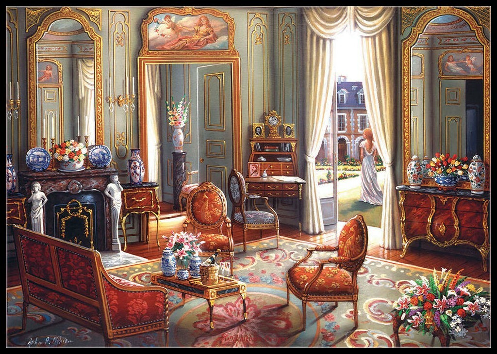 A Moment Alone - Chart Counted Cross Stitch Patterns Needlework DIY DMC Color