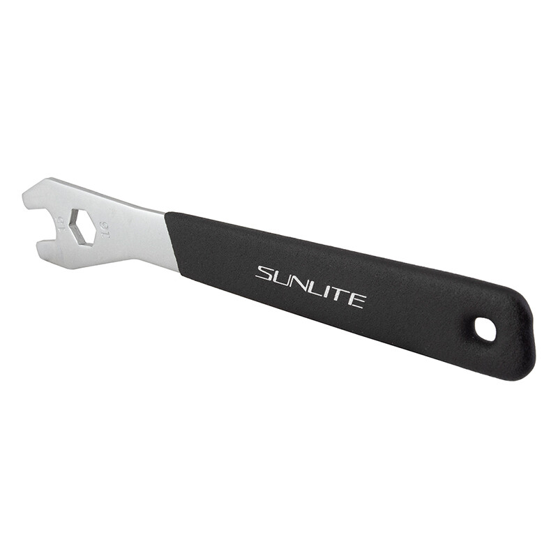 Tool Pedal Wrench Sunlite Slim 15mm w/16mm-Boxend Black/Silver