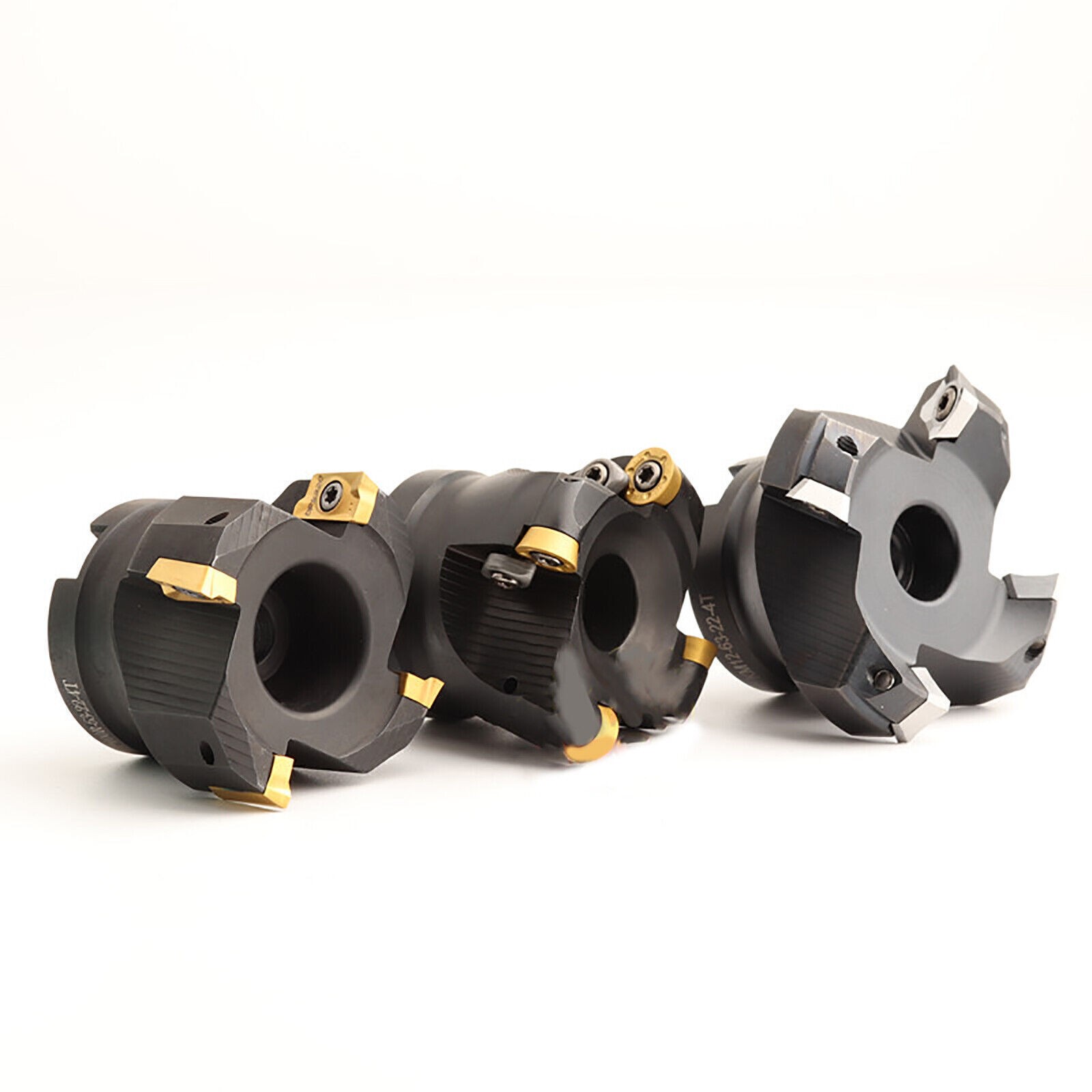 45 Degree Face Milling Cutter Head KM12-50-22-4T KM12-63-22-4T  Milling Tools