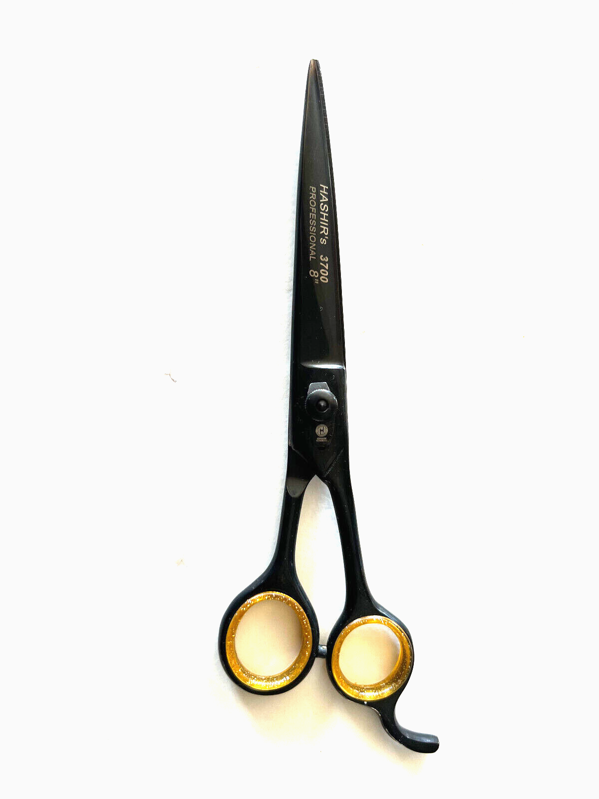 Premium High Quality 8" German Stainless Steel Barber Scissors Shears Black