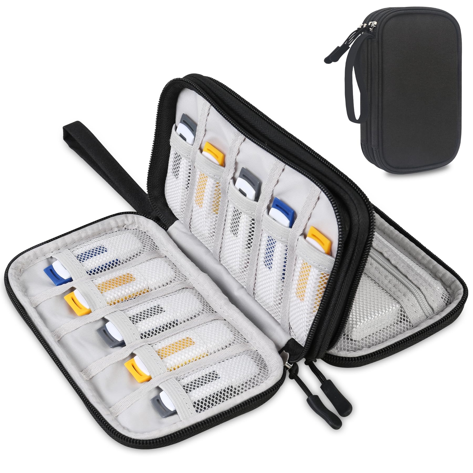 Usb Flash Drive Case Thumb Drive Holder Case Organizer Portable Electronic Acces