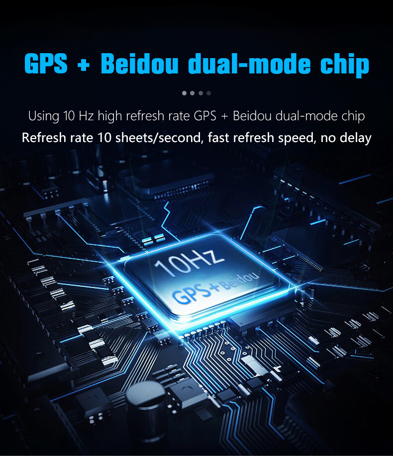 Car HUD Digital Speedometer Projector Head Up Display OBD2 GPS Overspeed Alarm