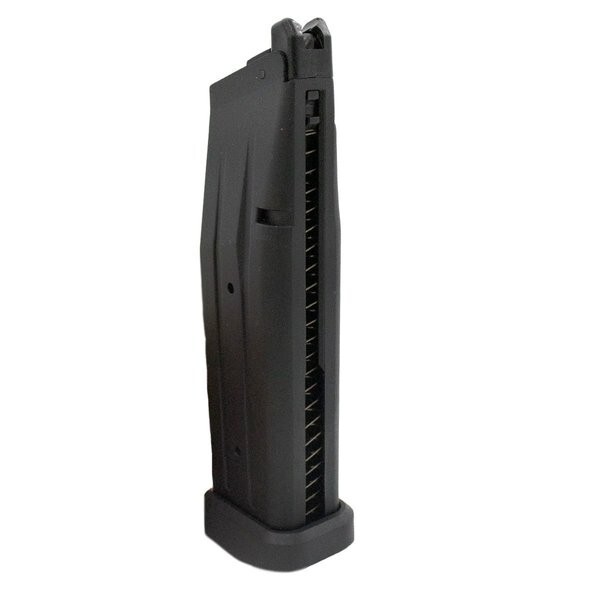 Valken BY HICAPA GREEN GAS 28 Round Aluminum Airsoft Marker Magazine Black
