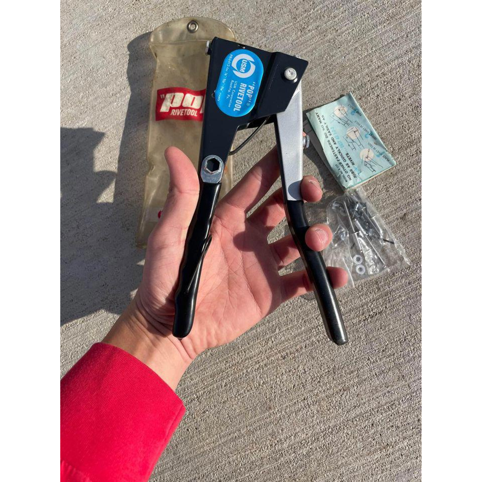 USM Corporation POP Rivetool Kit Tool Set - HLN