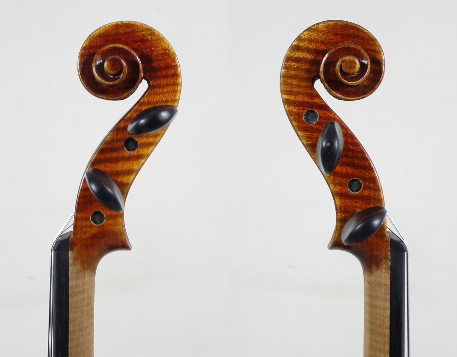 Oil Varnish!The Most Mature Shop Salable Stradivari Model Violin! #8689