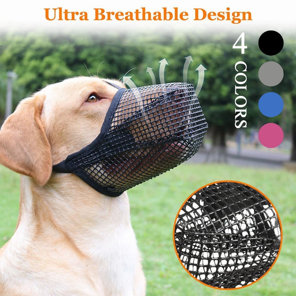 Professional Dog Training Muzzle for Biting Barking Control and Outdoor Use