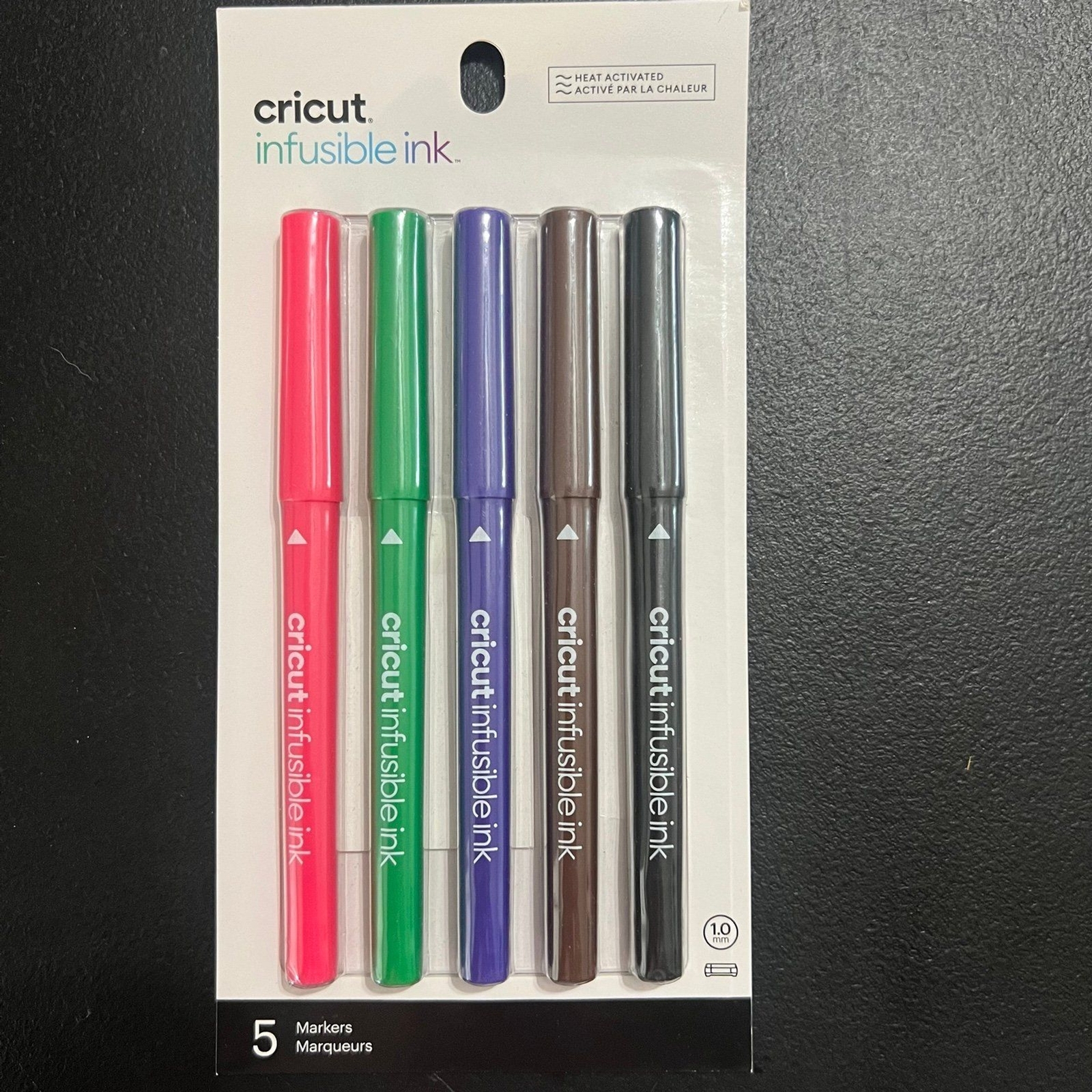 Cricut infusible Ink Set of 5 markers set