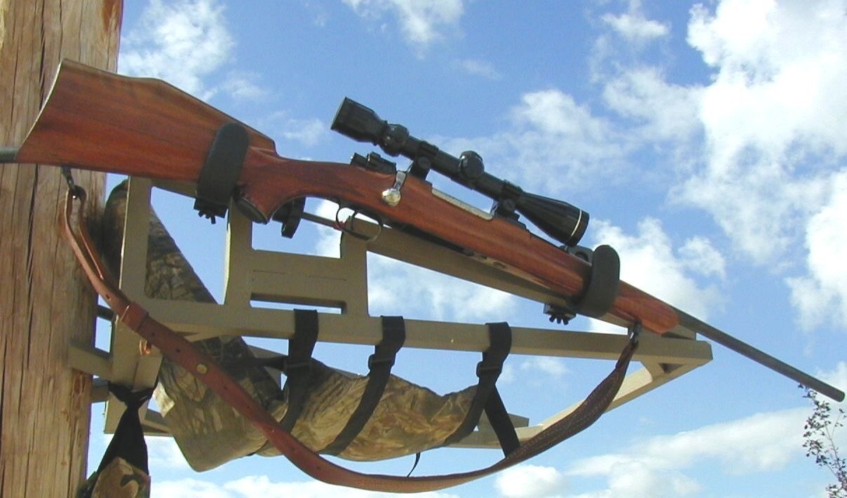 Tree Stand Gun Holders
