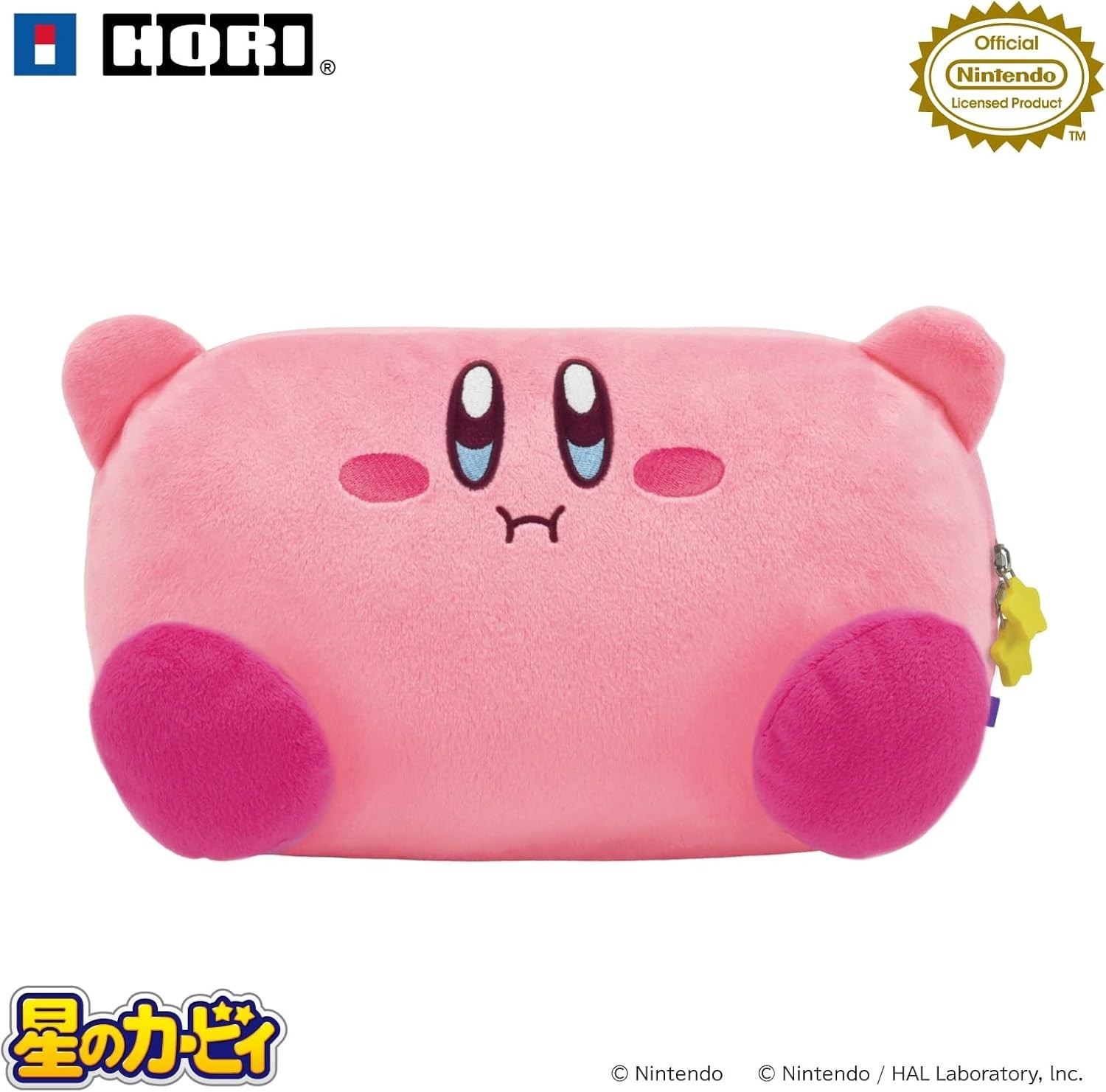 Kirby Plush Pouch HORI for Nintendo Switch 2 Official Licensed Japan NSX-121