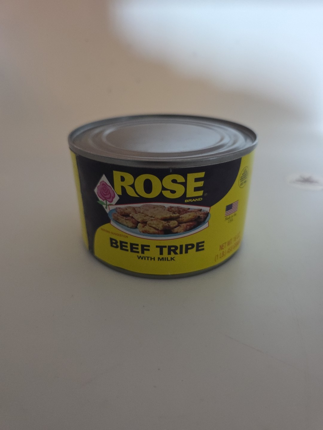 Rose Beef Tripe With Milk 16oz