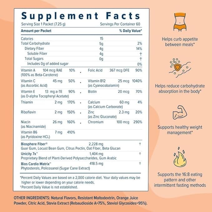 Unicity BALANCE 30 Packets/Stick Packs ORANGE Exp 12/2027, Sealed Box