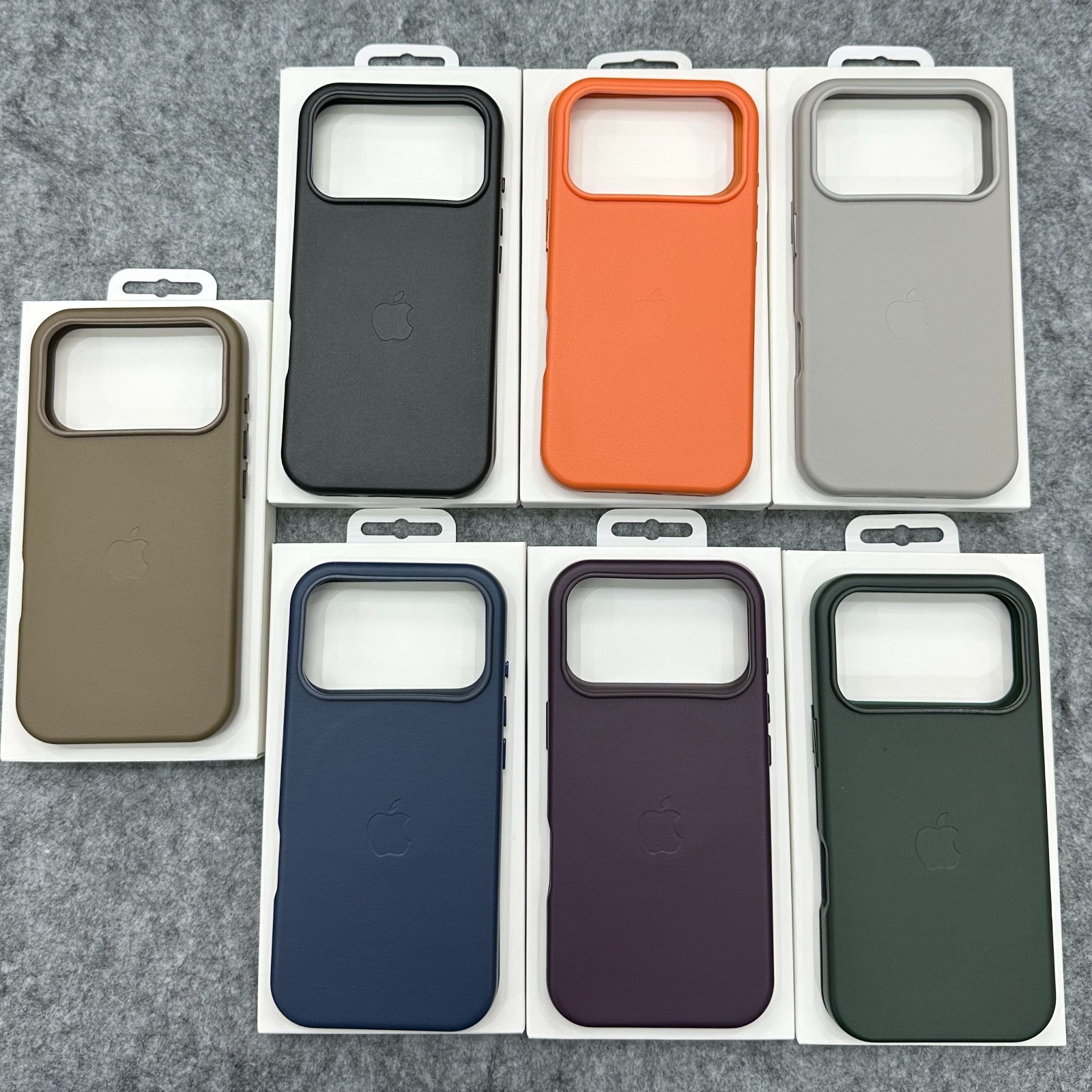 Leather Phone Case Magnetic Original For iPhone Air 17 Pro Max 17 Magsafe Cover