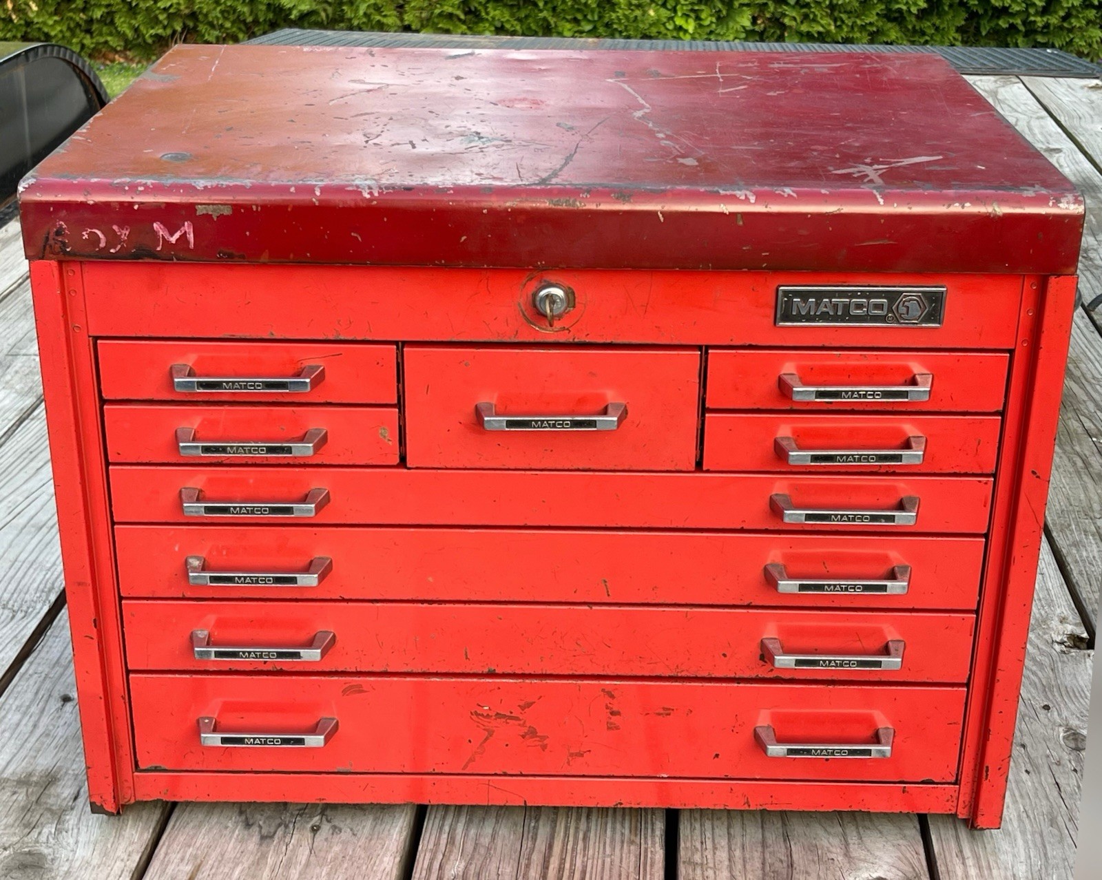 Matco Tool Chest Box Heavy Duty Mechanic Toolbox Used