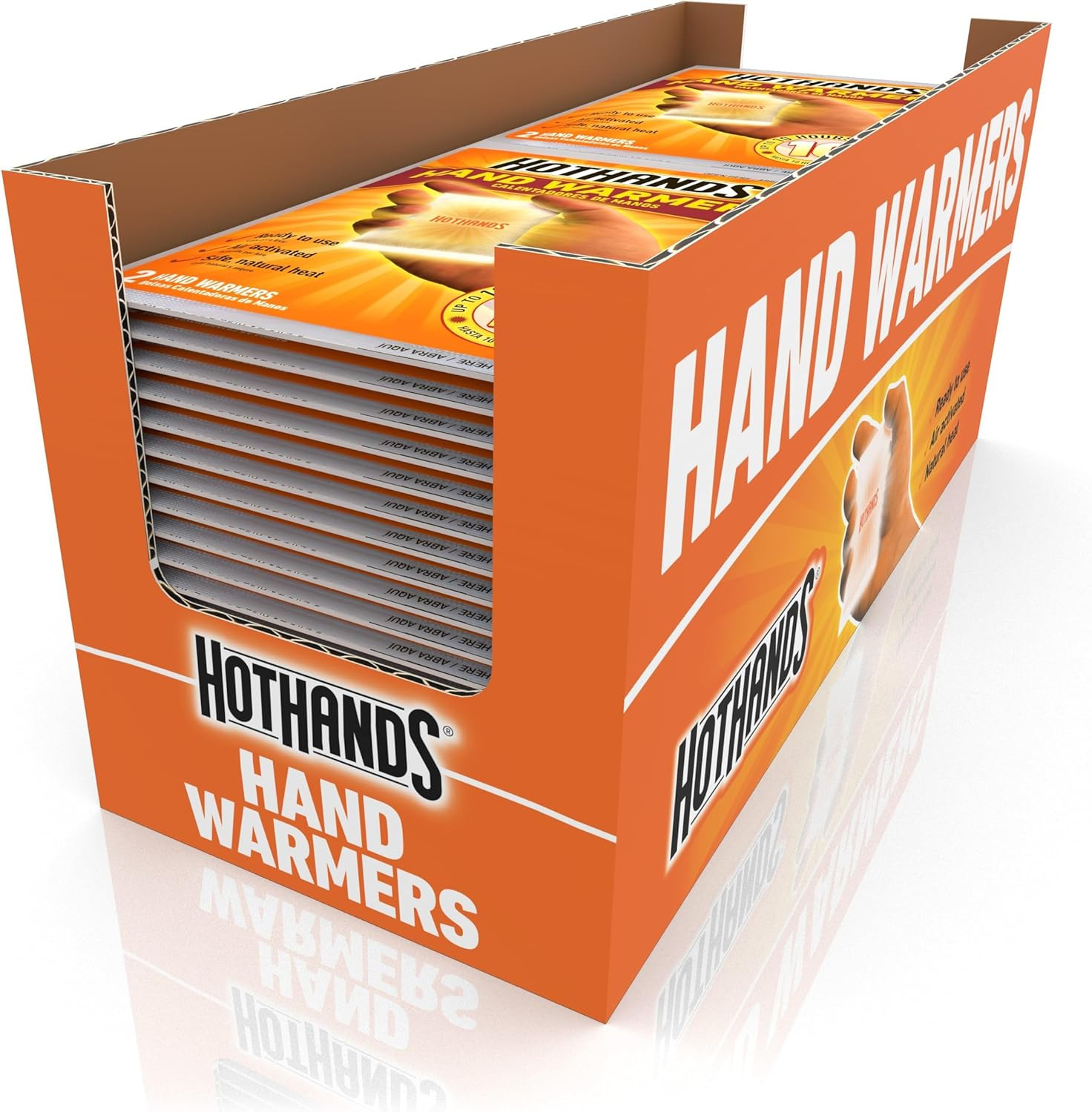 Hand Warmers 40 Pairs, Long Lasting Air Activated Heat Packs Up to 10 Hours Natu