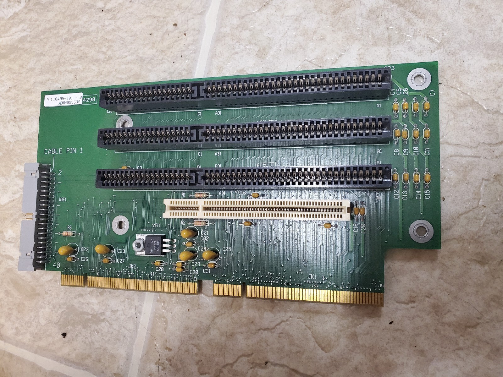 Xycom 118470 118495-001 4298 Atslot Pci Card Riser Board 9462 4398 116312