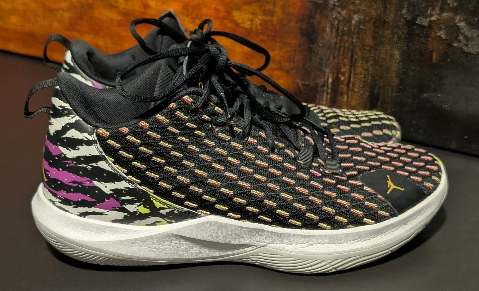 Nike Air Jordan CP3 XII Dr. Jekyll & Mr. Hyde 2019 Purple/Green Monster Sz 11.5