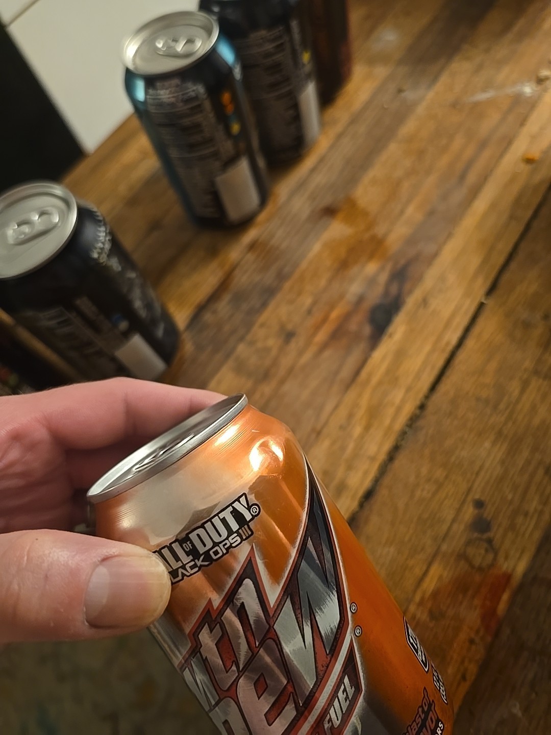 Mountain Dew Gamefuel Cans