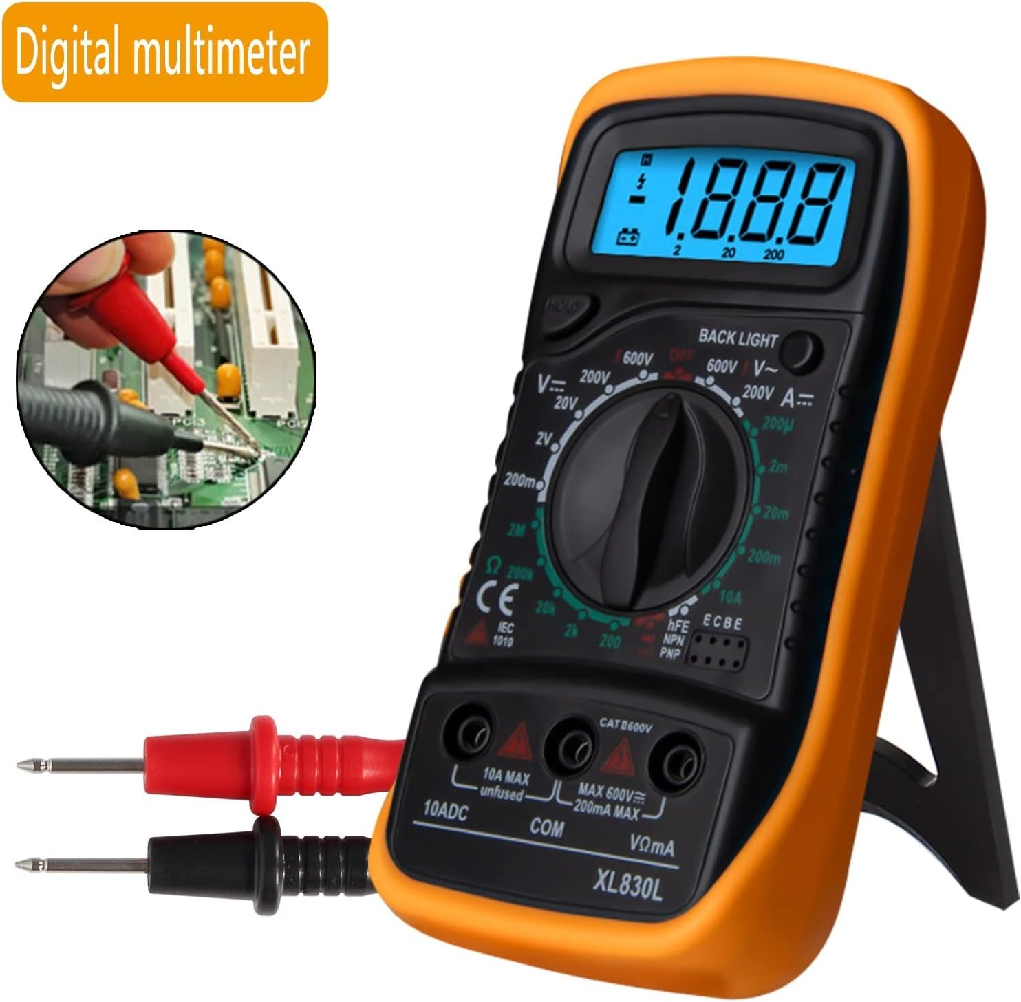 Soldering Iron Kit Digital 80W LCD Temperature Control Portable Electronic Tools