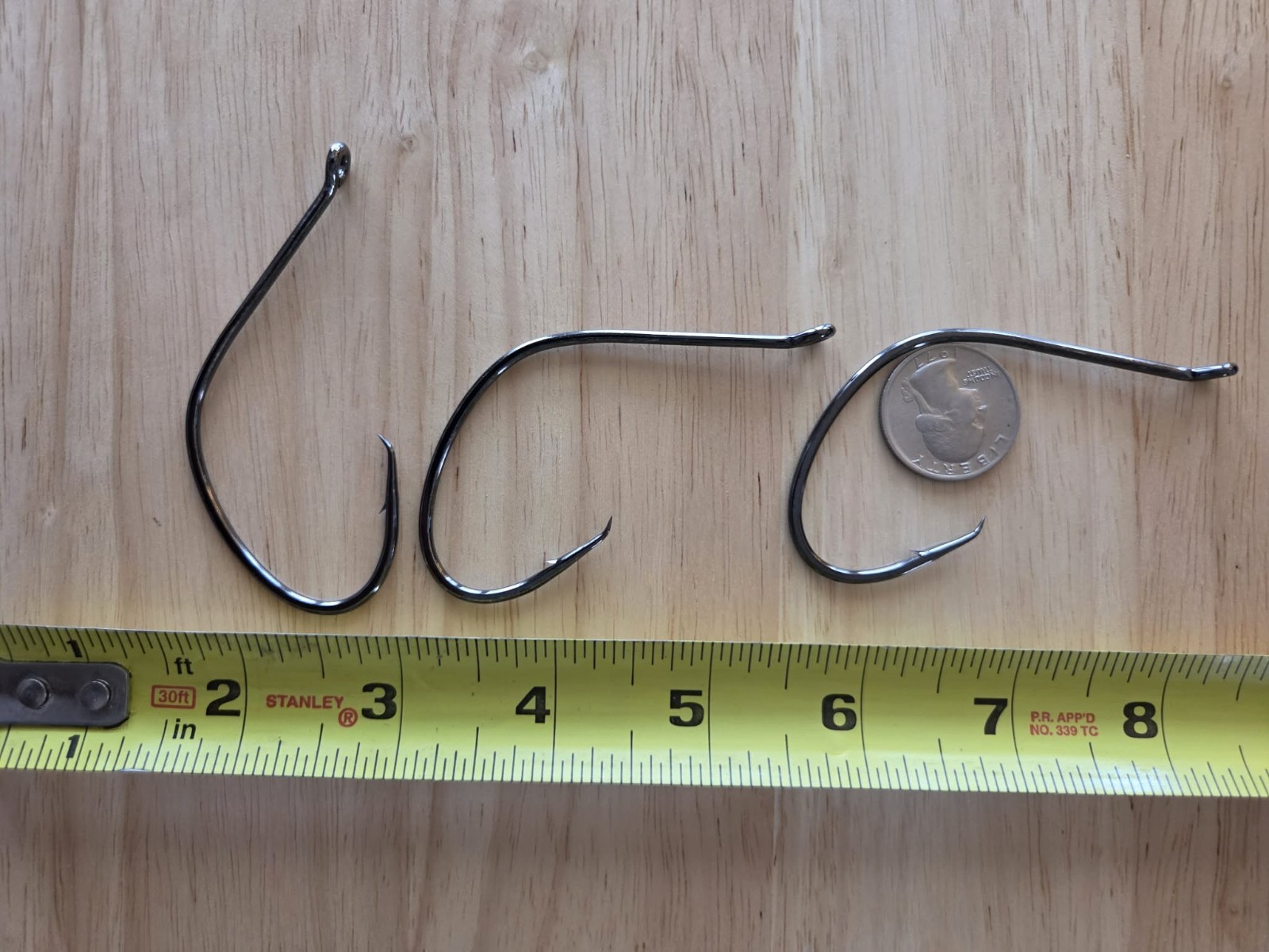 Charlie Brown Japanese quality hooks 10/0- 25 pack