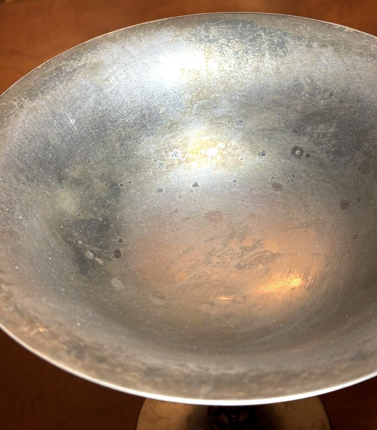 VINTAGE GODINGER SILVERPLATE GRAPE CLUSTER COMPOTE BOWL / SERVER