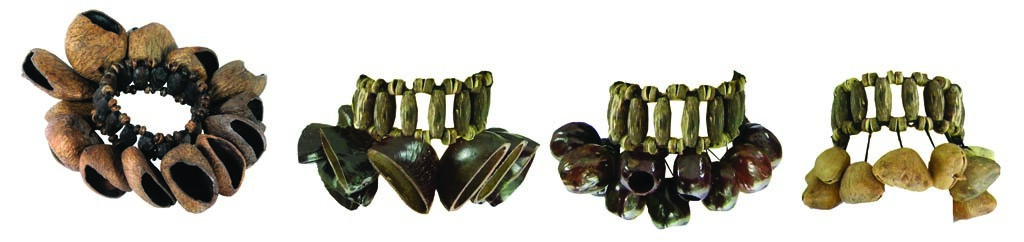 bracelet Shaker Set (Juju Chacha Pangi Belirik) Hand bell Percussion Accessories