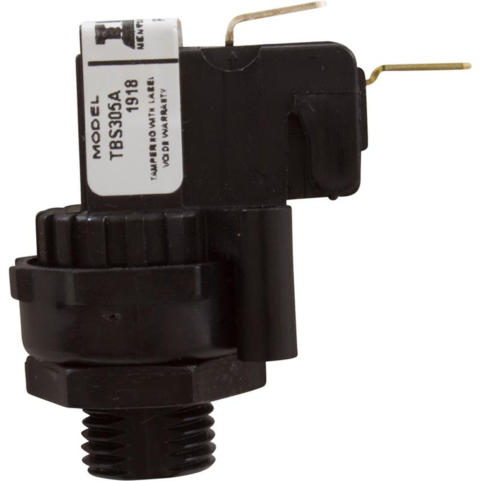 Air Switch, Tecmark, TBS305, SPNO, 10A, Threaded, Latching
