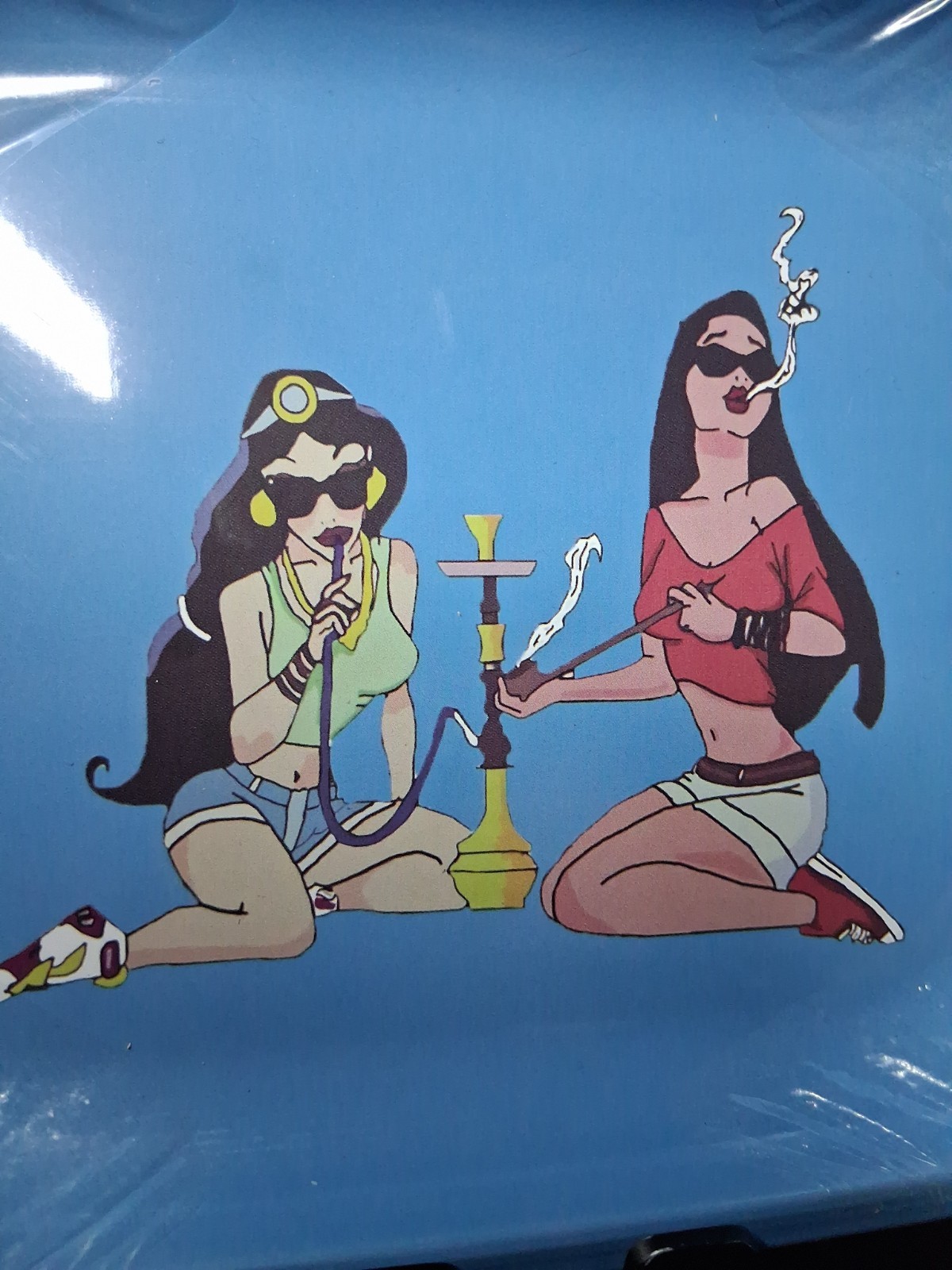 Character Rolling Tray- Blue