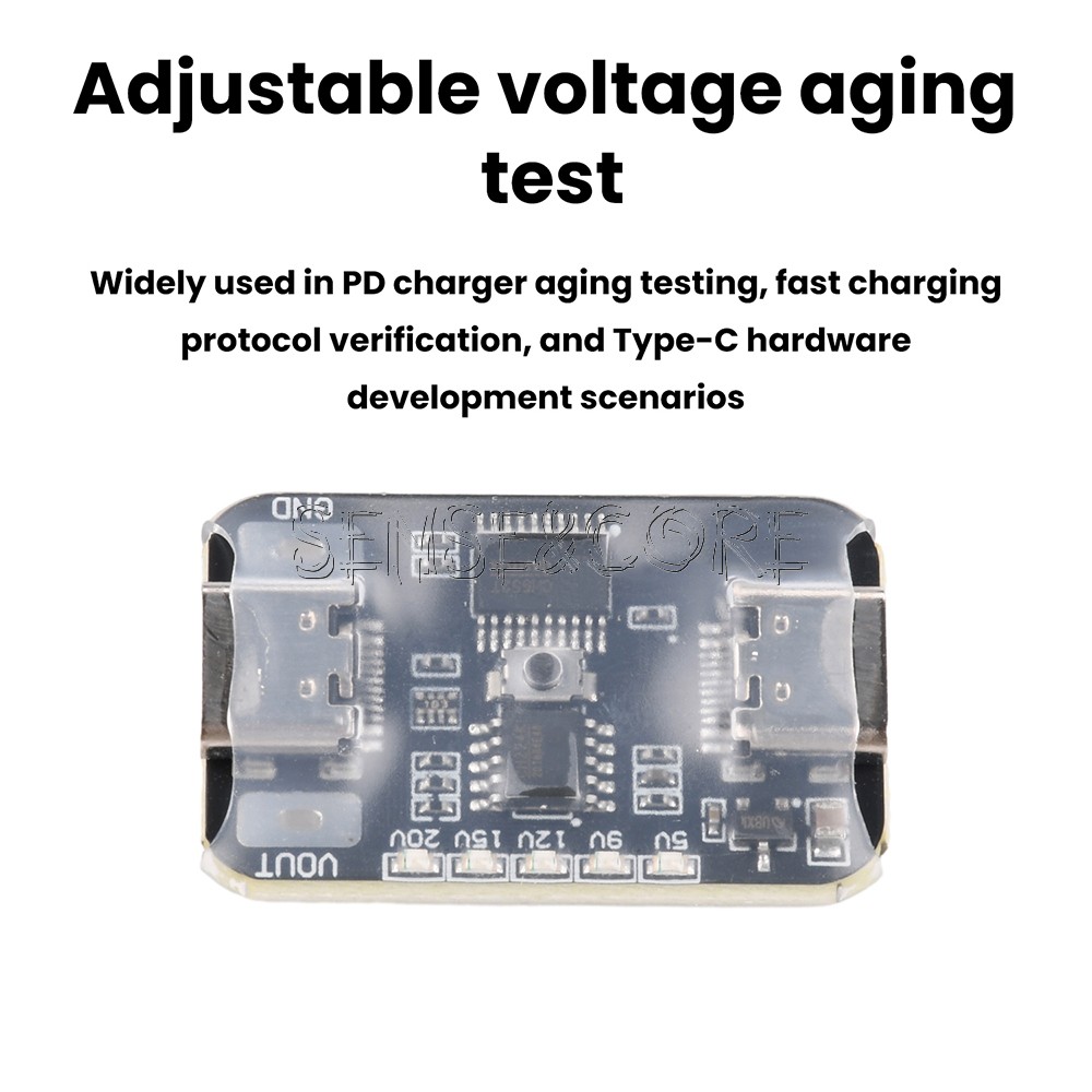 PD2.0/3.0 Fast Charging Decoy Module adjustable voltage Aging Test 5V~20V output