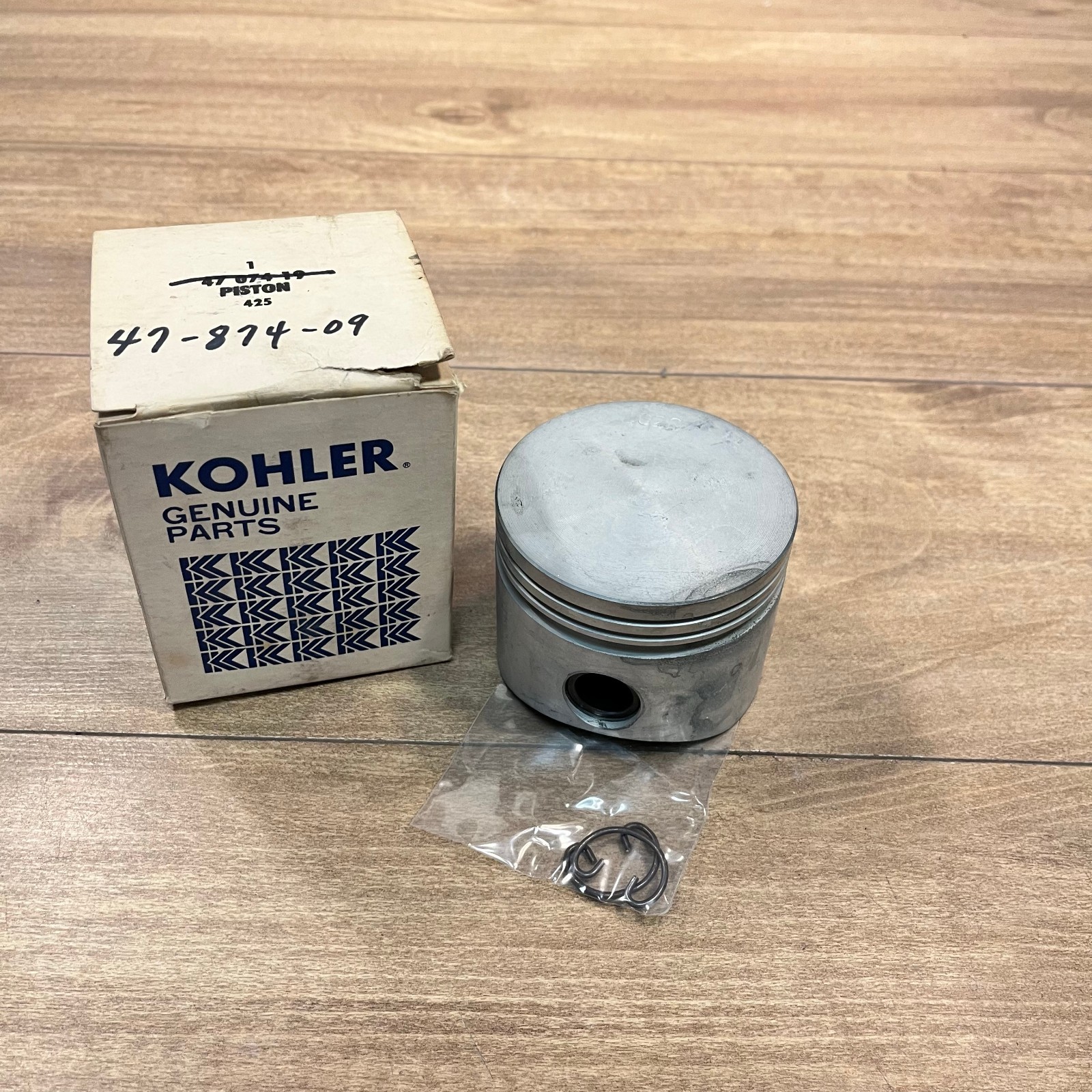 New KOHLER OEM NOS PISTON WITH WRIST PIN / .020 Over / 47 874 09