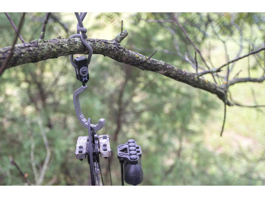 Hawk Hookster Bow and Gear Hanger Gray