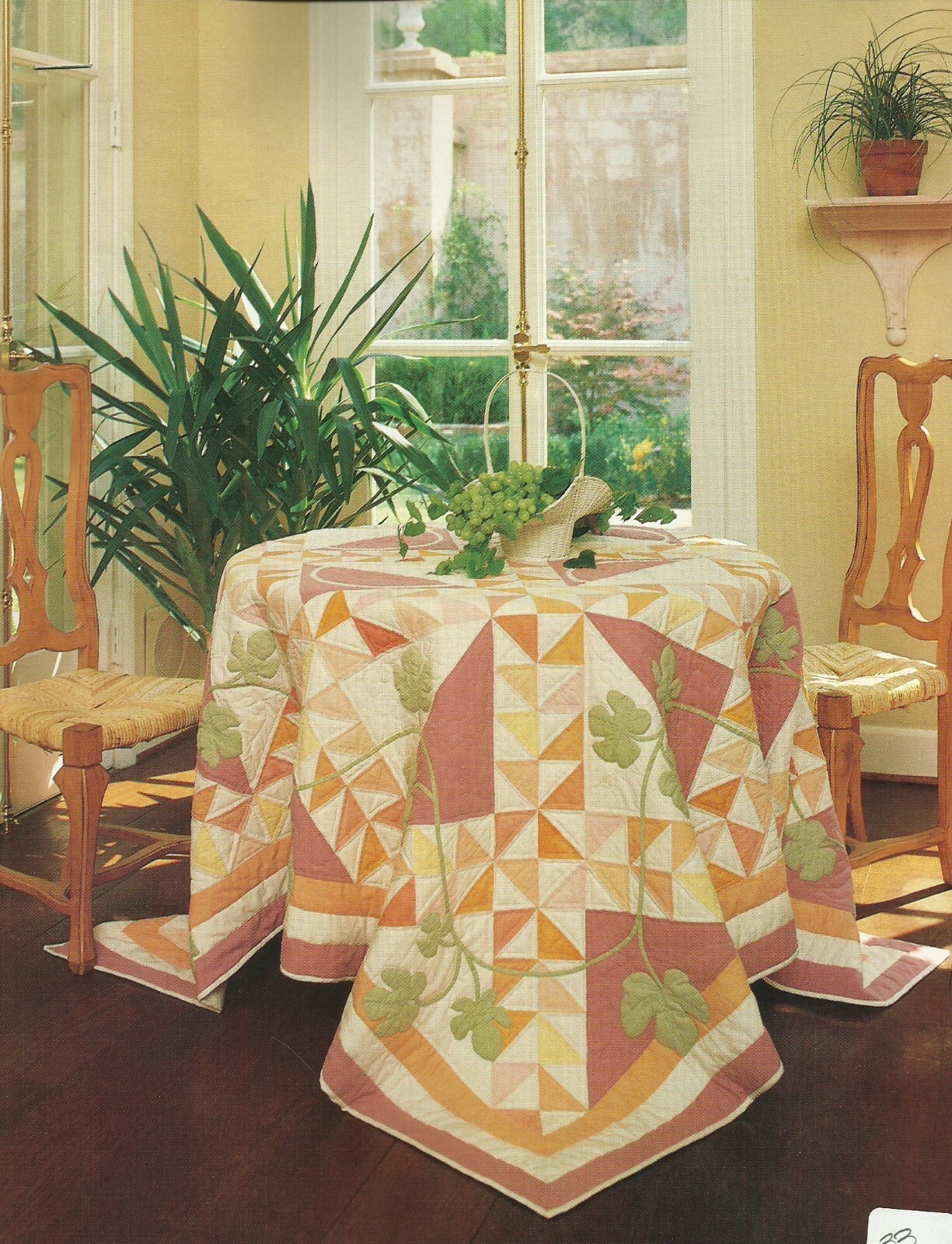 E0535   DIVINE LADY OF THE LAKE QUILT  PATTERN/INSTRUCTIONS