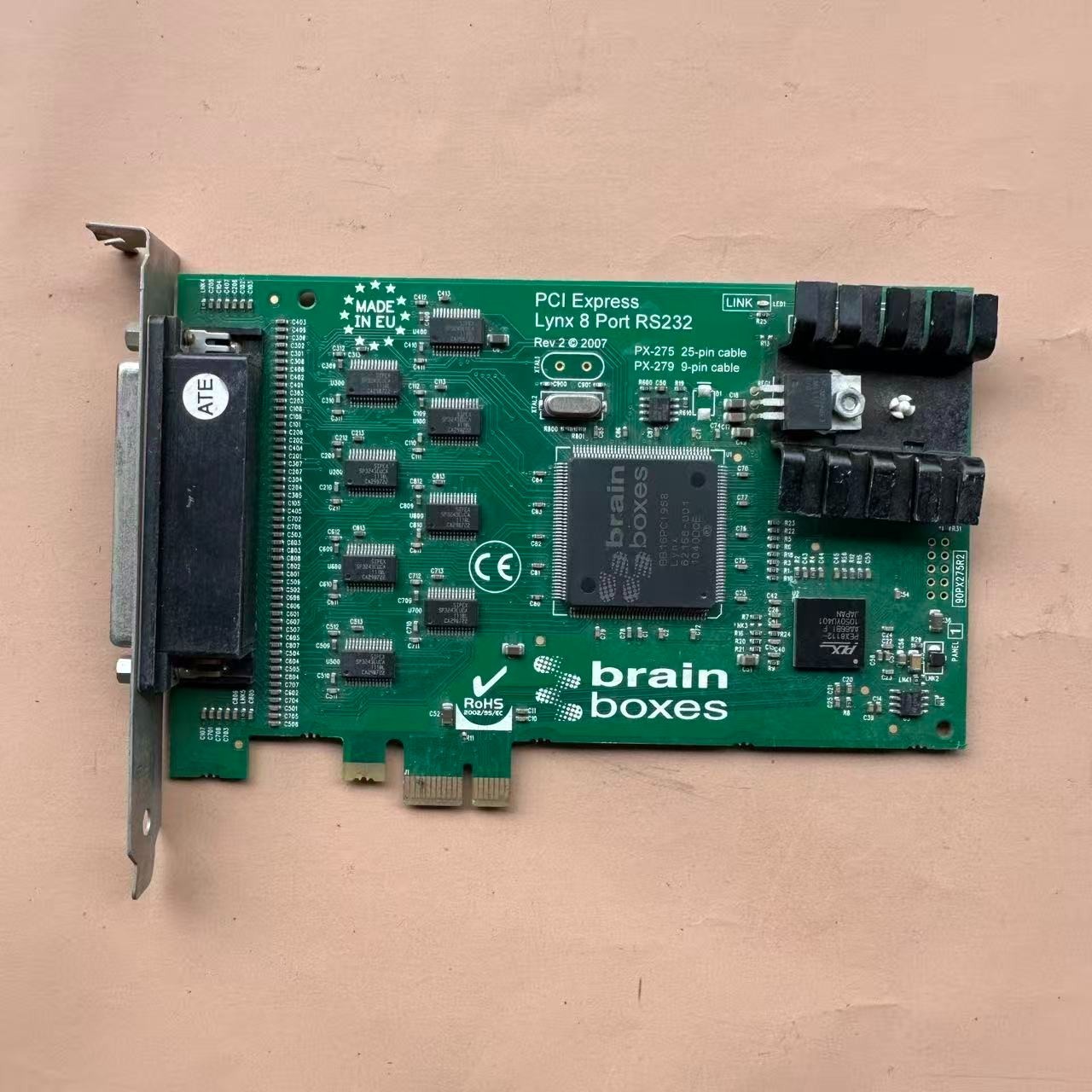 Brainboxes PCI Express Lynx 8 Port RS232 PX-279B