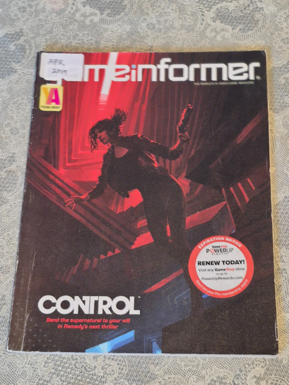 Game Informer Magazine Issue #312: April 2019. Control