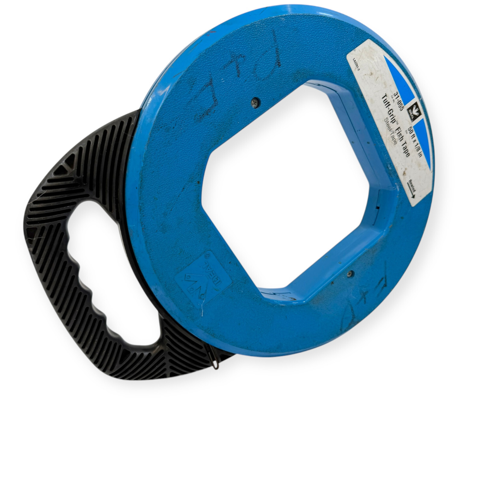 Ideal Tuff- Grip 31-055 50 ft x 1/8 in Steel Fish Tape, Made in USA