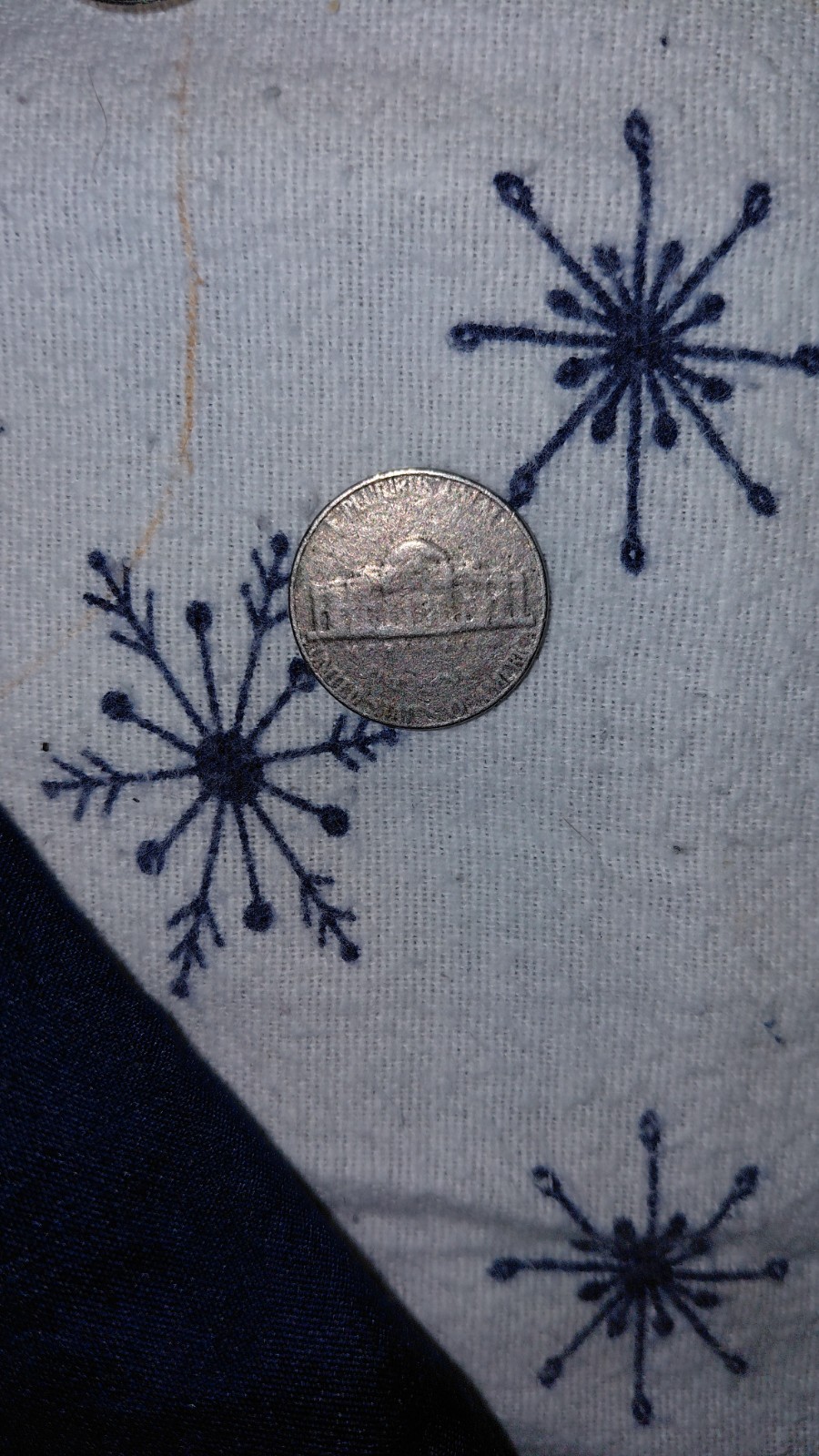 2017 D Grease Struck Error Jefferson Nickel