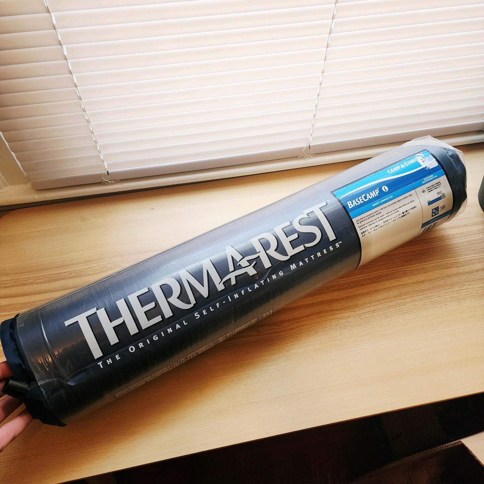 Therm-a-Rest Basecamp Self-Inflating Camping Sleeping Pad - Large