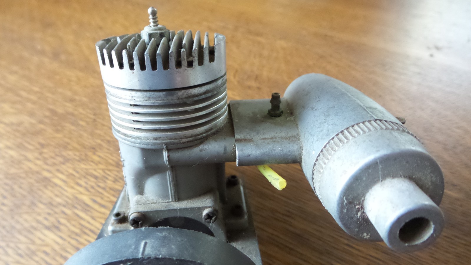 Enya Max OS 50 Model Airplane Engine with Muffler & Mounting Bracket