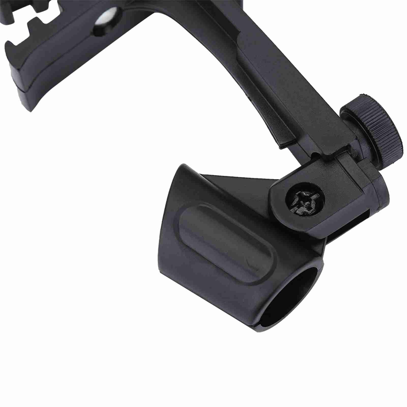2 Pcs Adjustable Drum Mount Microphone Clip For Hands-Free Recording Or