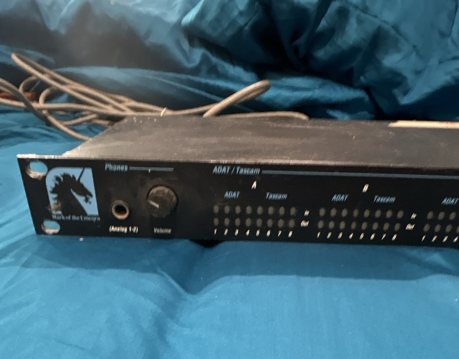 MOTU 2408 Rackmount Audio Interface ADAT S/PDIF 1/4" TRS Format Convert