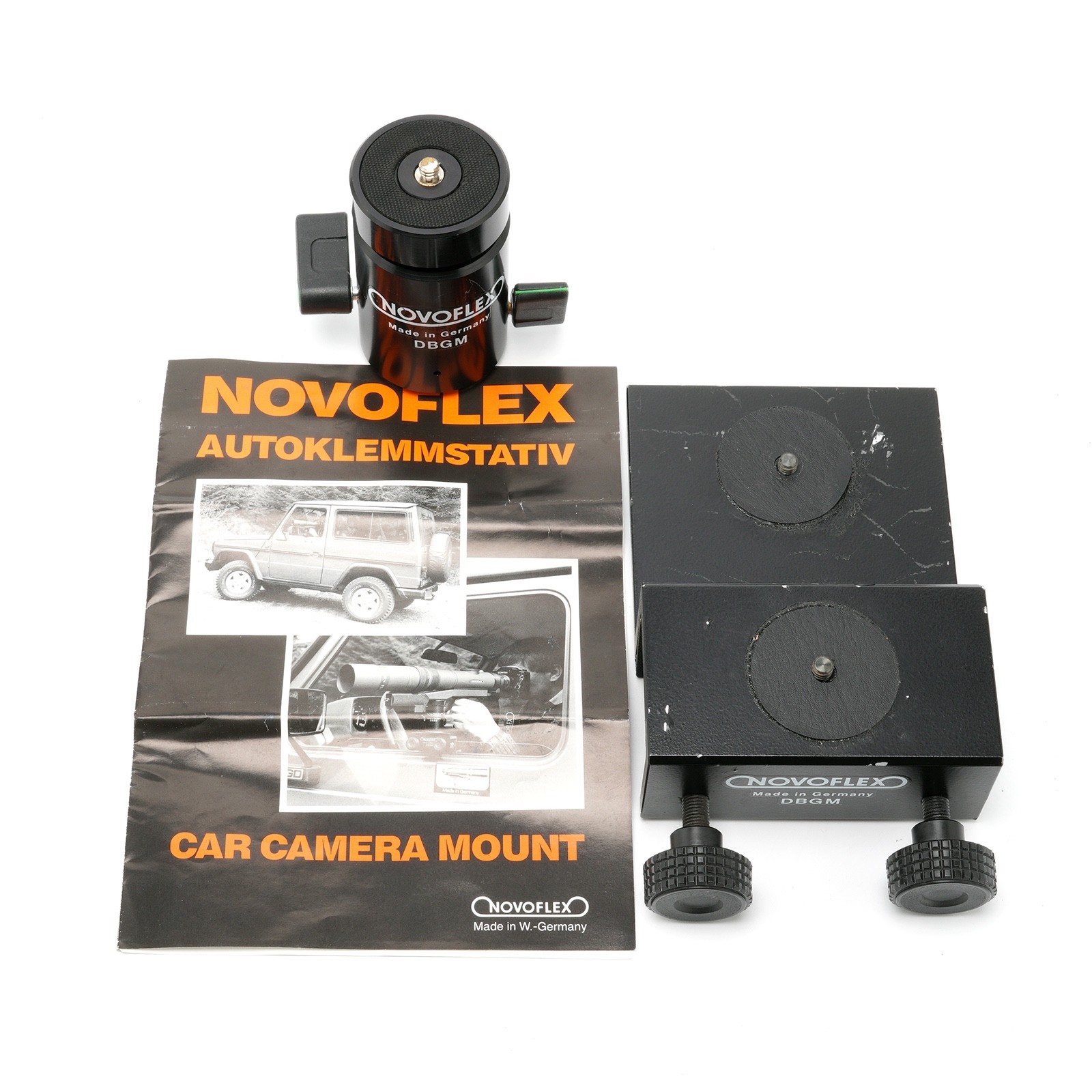 Novoflex DBGM Car Camera Mount with Ball Head
