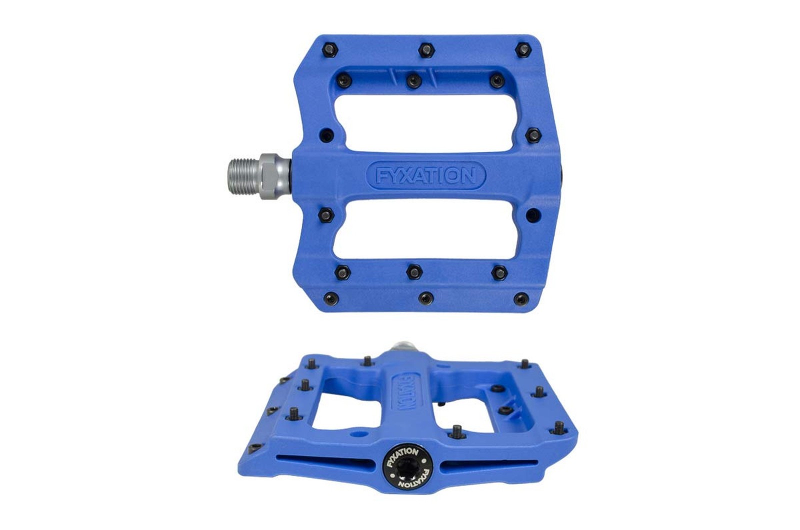 Fyxation Mesa Mp Nylon Thin Platform Pedal Blue